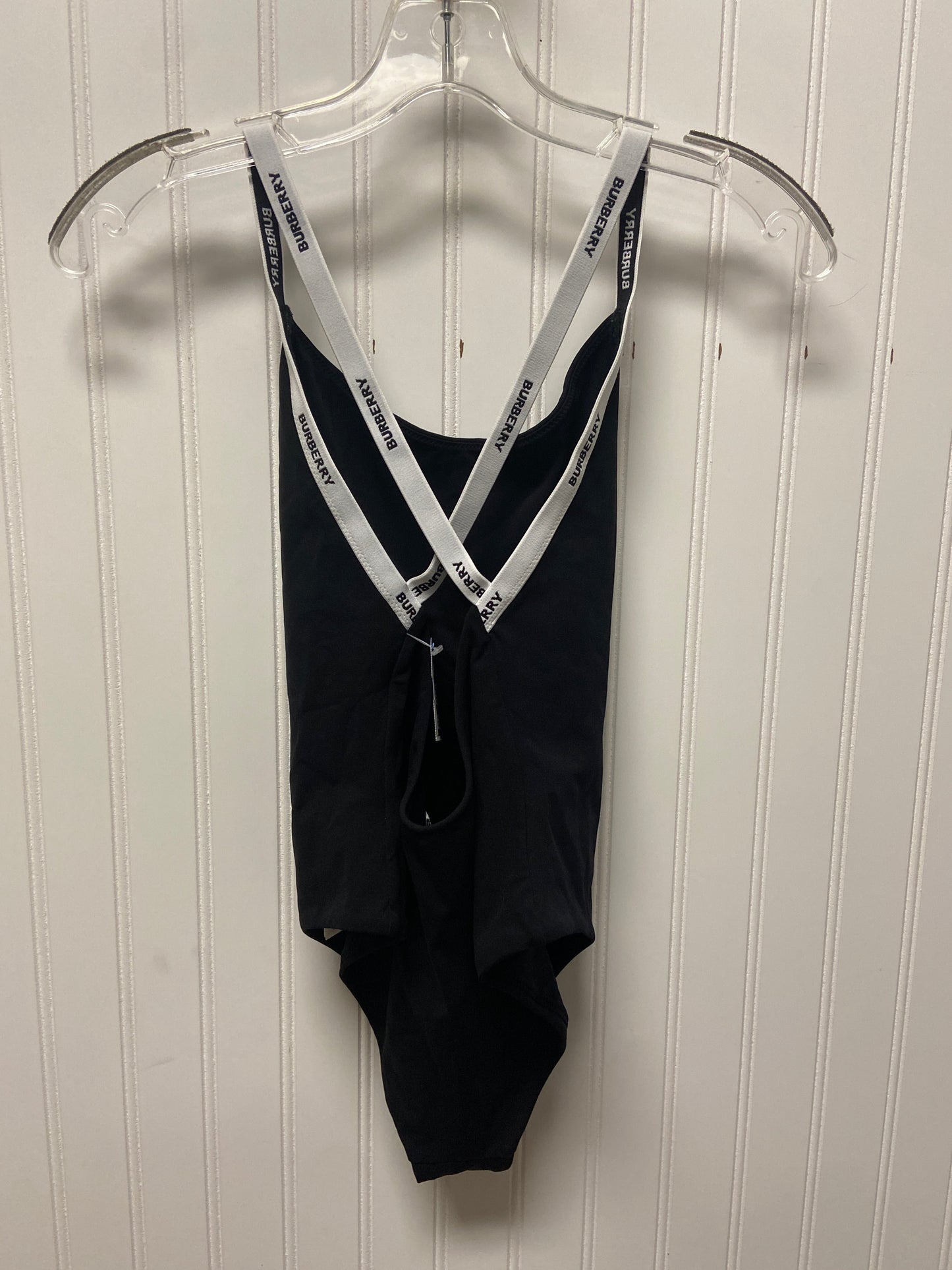 Swimsuit Luxury Designer By Burberry In Black, Size: M