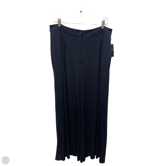 Pants Dress By Lauren By Ralph Lauren In Navy, Size: 16