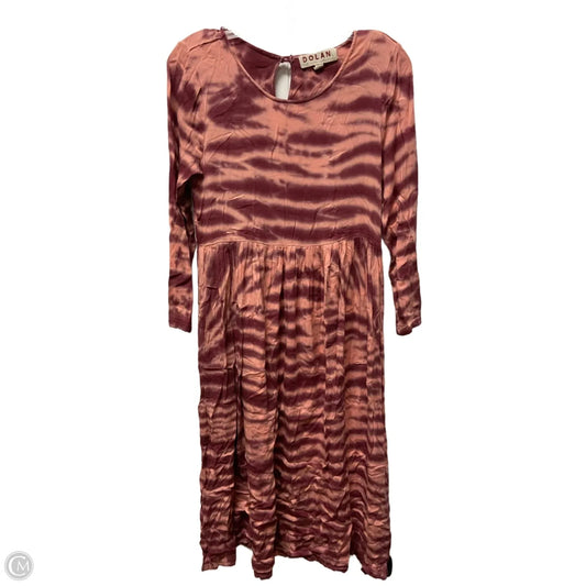 Dress Casual Maxi By Dolan Left Coast In Tie Dye Print, Size: Xsp