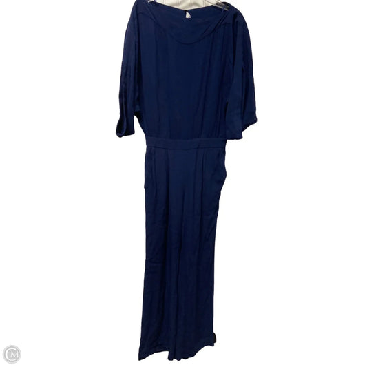 Jumpsuit Designer By Diane Von Furstenberg In Navy, Size: S