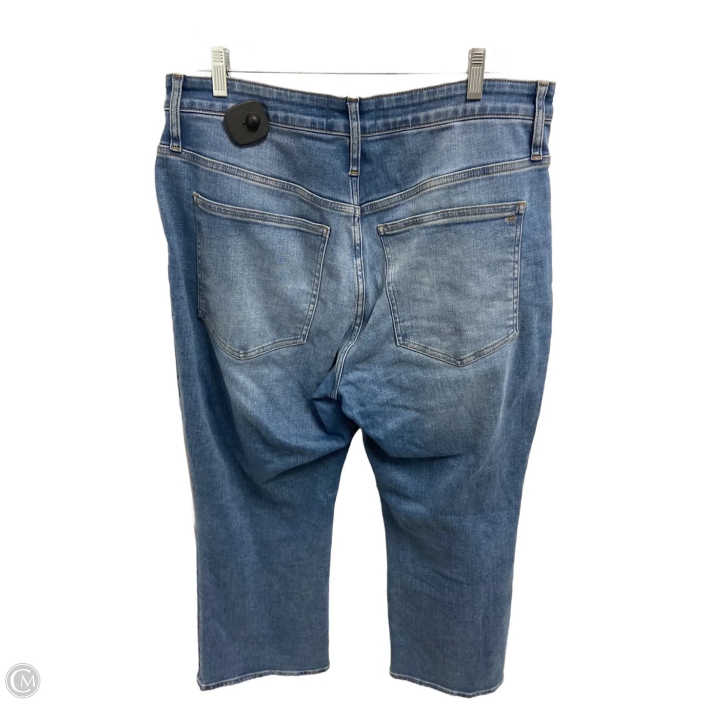 Jeans Boot Cut By Madewell In Blue Denim, Size: 16