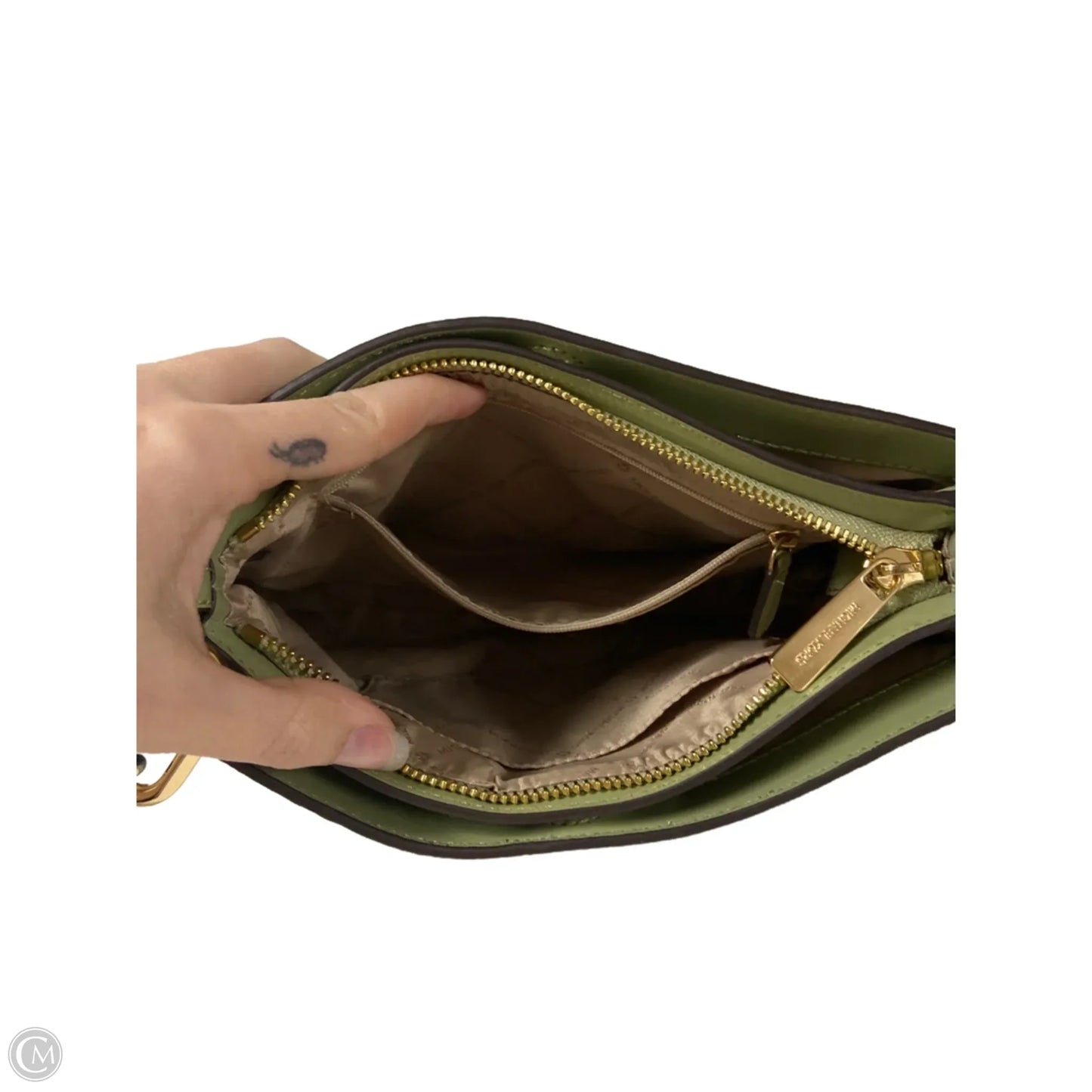 Crossbody Designer By Michael Kors, Size: Medium