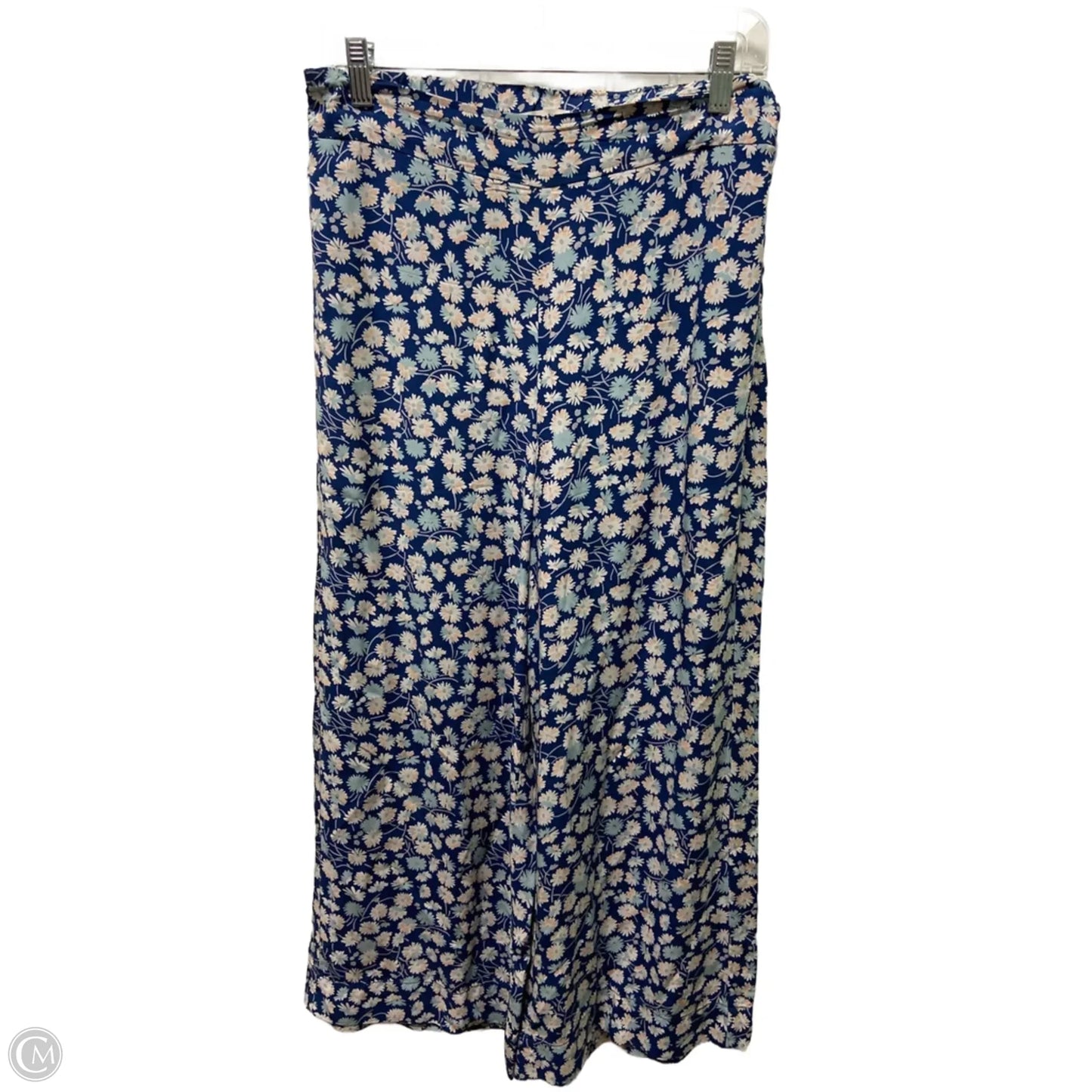 Pants Wide Leg By Madewell In Blue, Size: 8