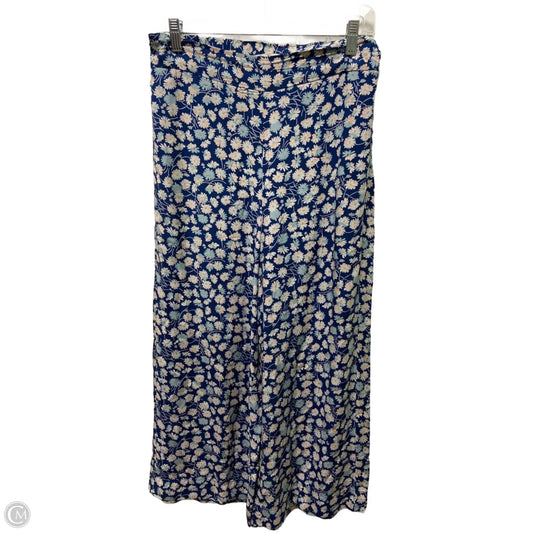 Pants Wide Leg By Madewell In Blue, Size: 8