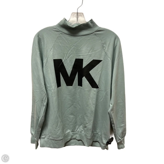 Top Long Sleeve By Michael By Michael Kors In Teal, Size: M