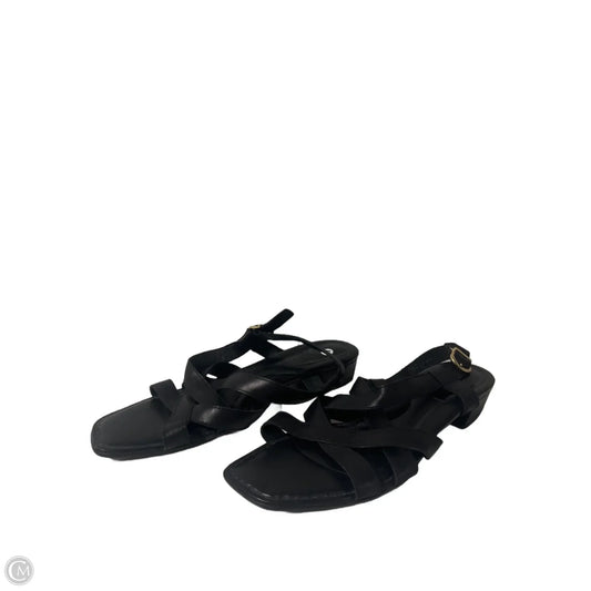 Sandals Heels Block By Born In Black, Size: 10