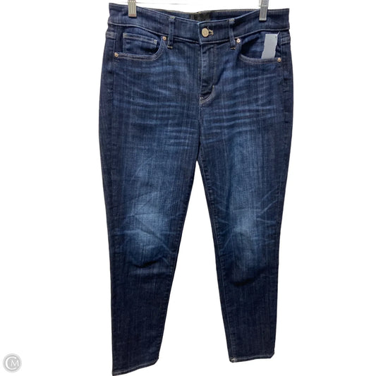 Jeans Straight By White House Black Market In Blue Denim, Size: 6