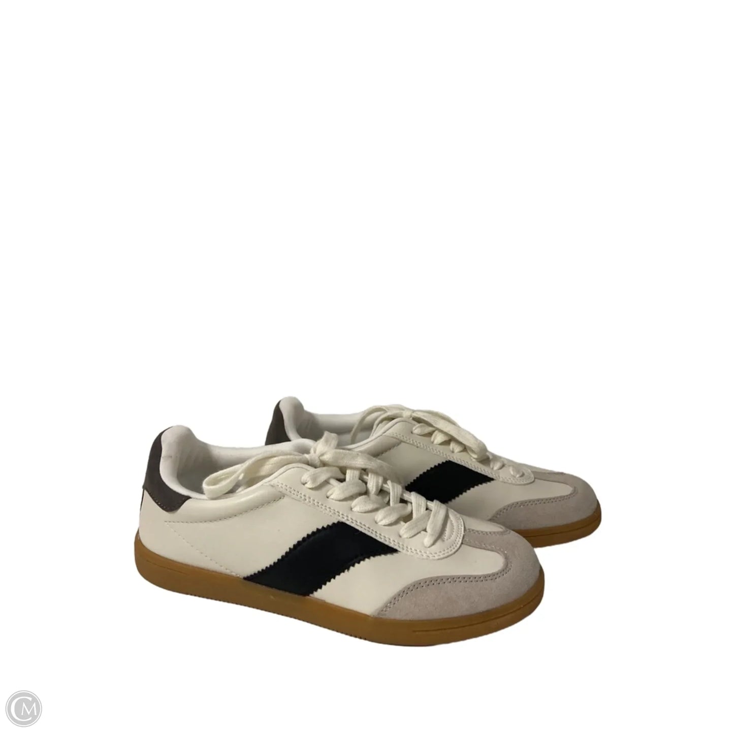 Sandals Heels Kitten By Gianni Bini In Black, Size: 7.5