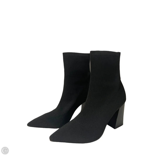 Boots Ankle Heels By Mix No 6 In Black, Size: 8