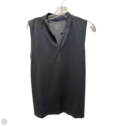 Athletic Tank Top By Nike In Grey, Size: Xl