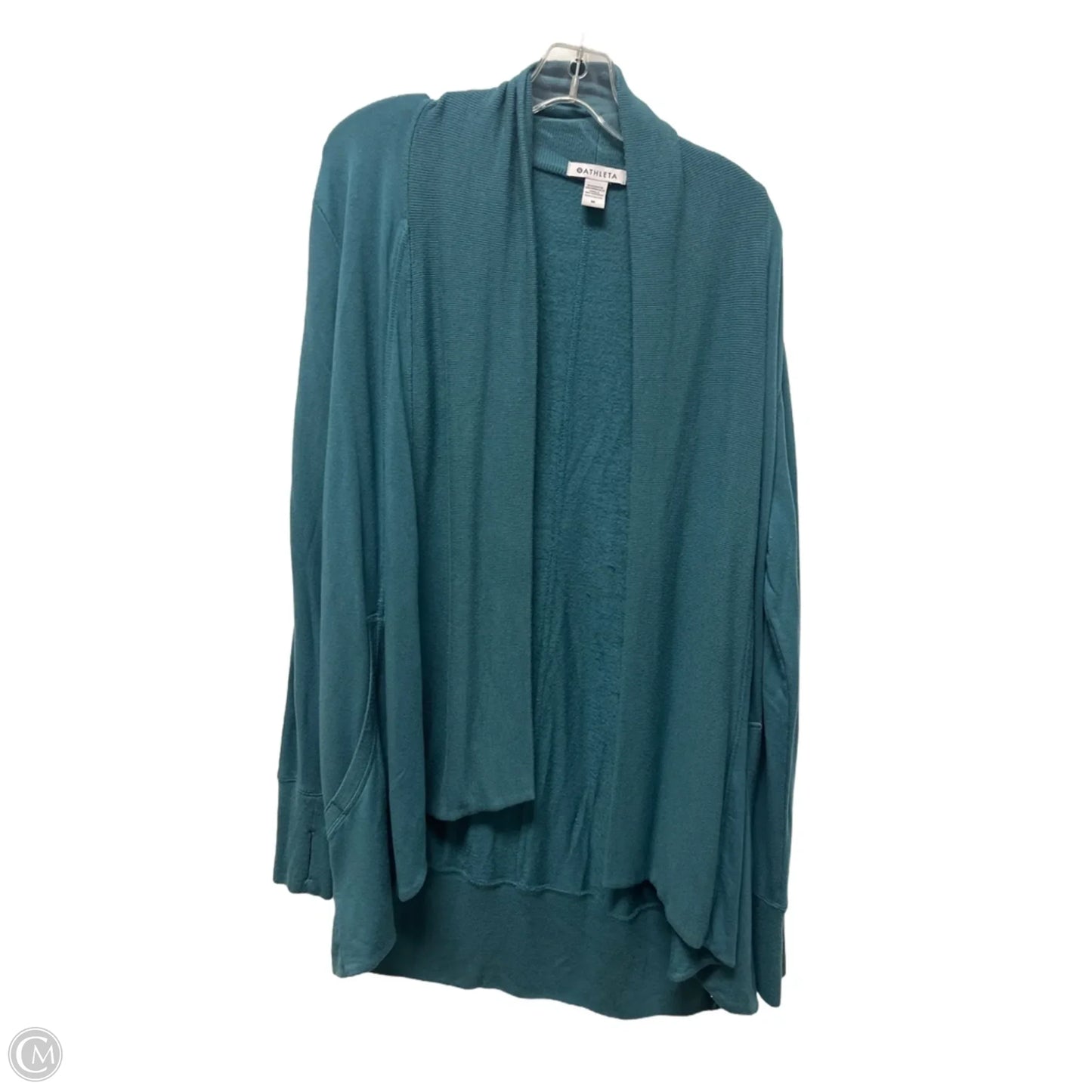 Cardigan By Athleta In Teal, Size: M