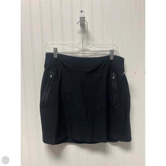 Athletic Skort By Nike In Black, Size: M