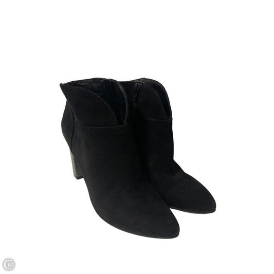 Boots Ankle Heels By Ninety Woman In Black, Size: 8