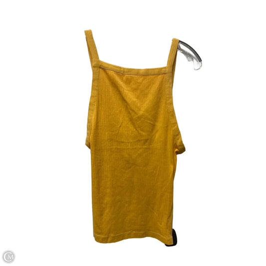 Top Sleeveless By Free People In Yellow, Size: Xs