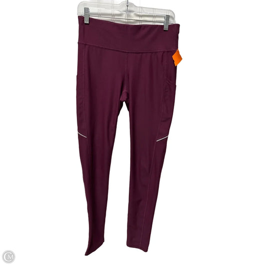 Athletic Leggings Capris By Xersion In Purple, Size: M