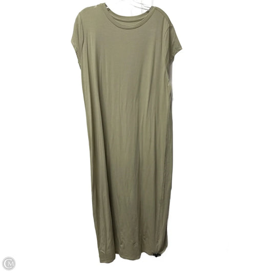 Dress Casual Maxi By A New Day In Green, Size: 1x