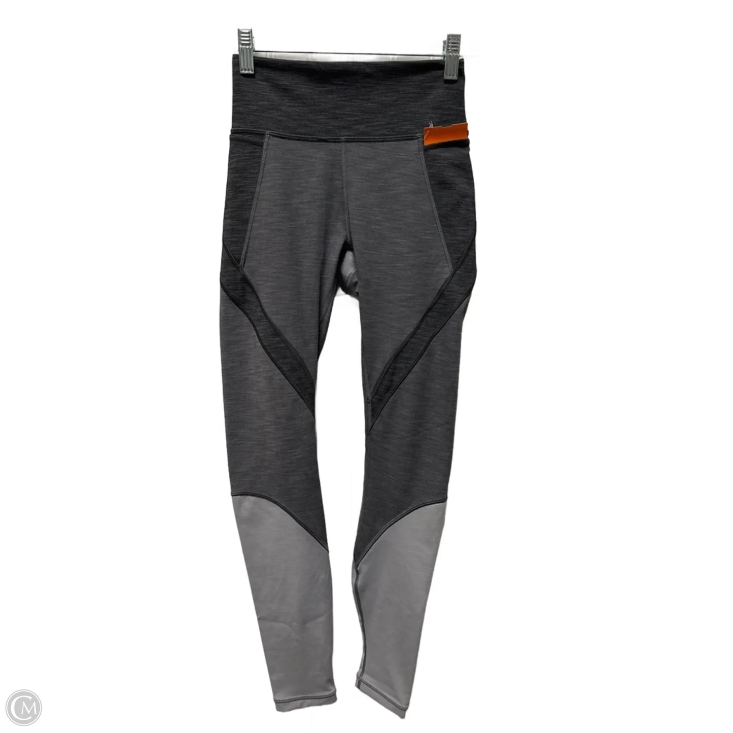 Athletic Leggings By Lululemon In Grey, Size: S