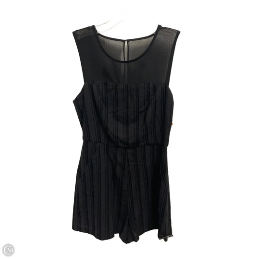 Romper By Bcbgeneration In Black, Size: Xs