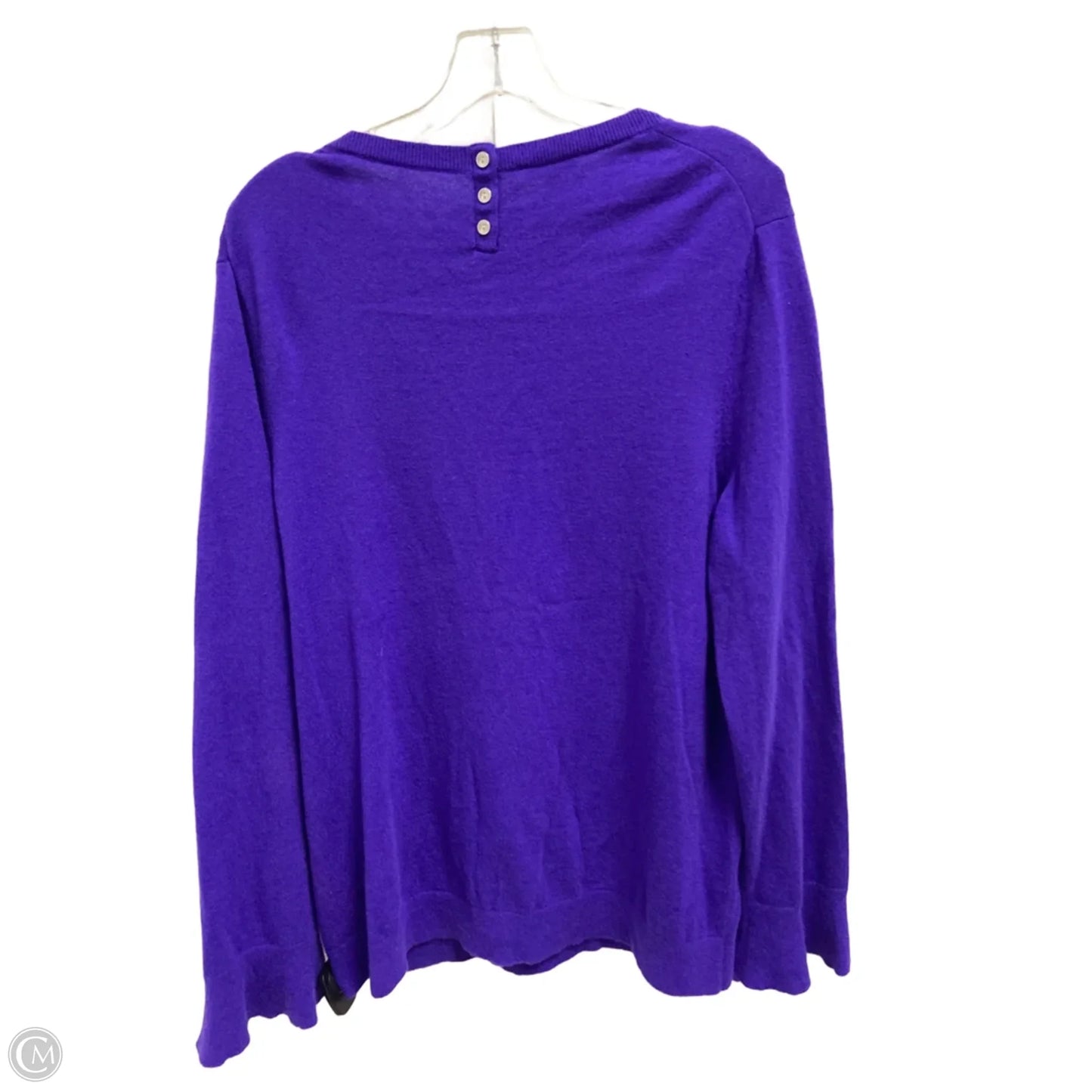 Sweater By Talbots In Blue, Size: Xl