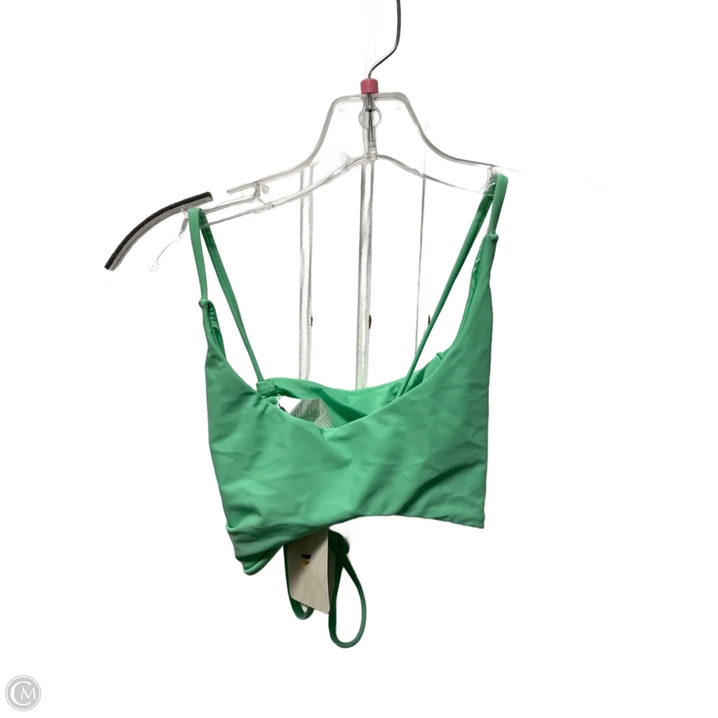 Swimsuit Top By Fabletics In Green, Size: M