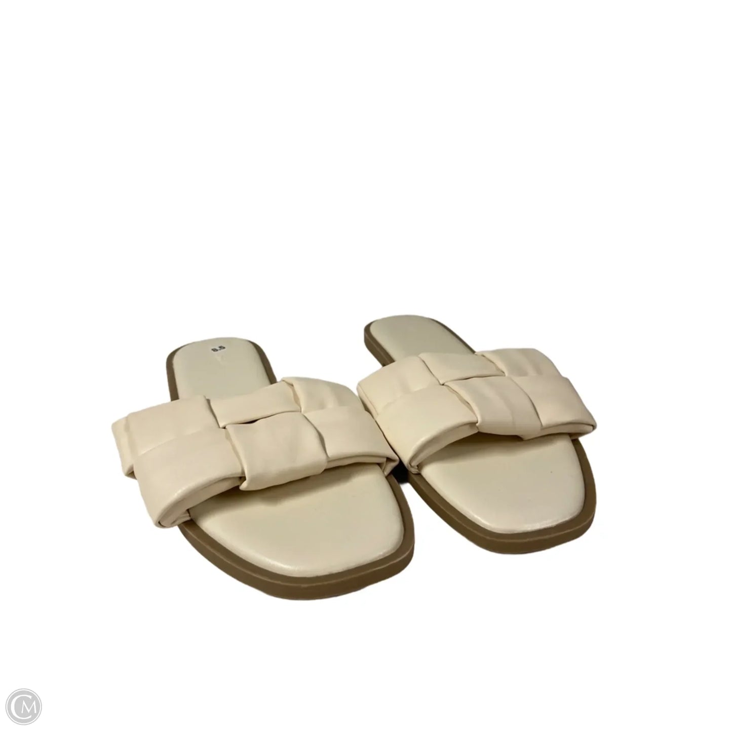 Sandals Flats By Universal Thread In Cream, Size: 8.5
