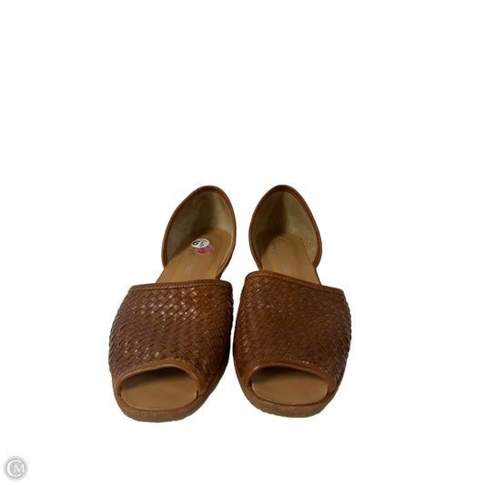 Shoes Flats By Franco Sarto In Brown, Size: 6.5