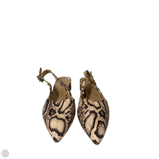 Shoes Heels Block By Franco Sarto In Snakeskin Print, Size: 6.5