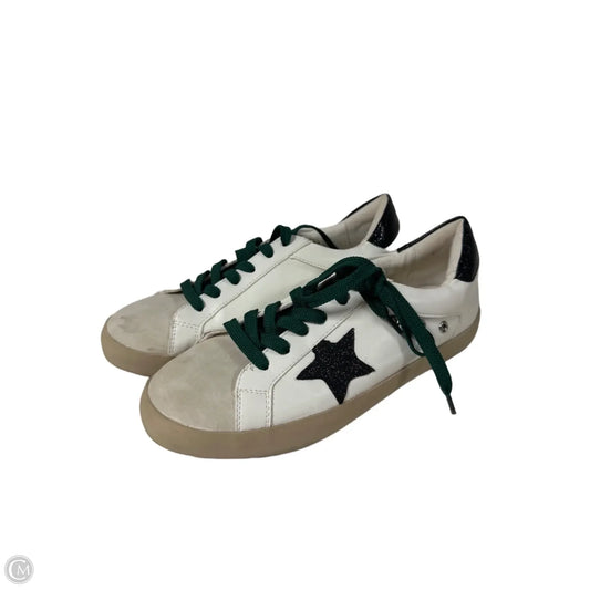 Shoes Sneakers By Matisse In Green & White, Size: 9
