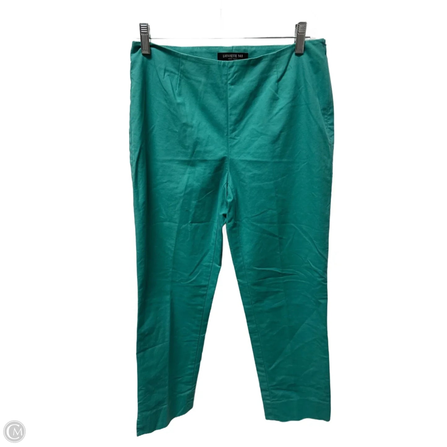 Pants Designer By Lafayette 148 In Teal, Size: 2
