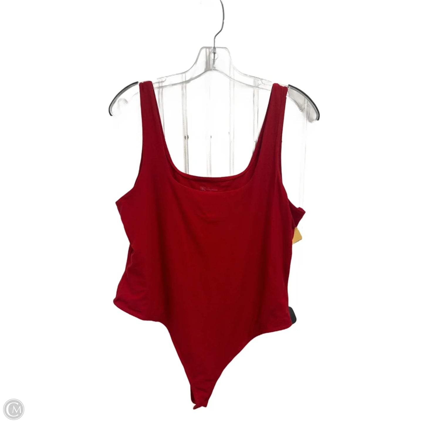 Bodysuit By No Boundaries In Red, Size: 1x