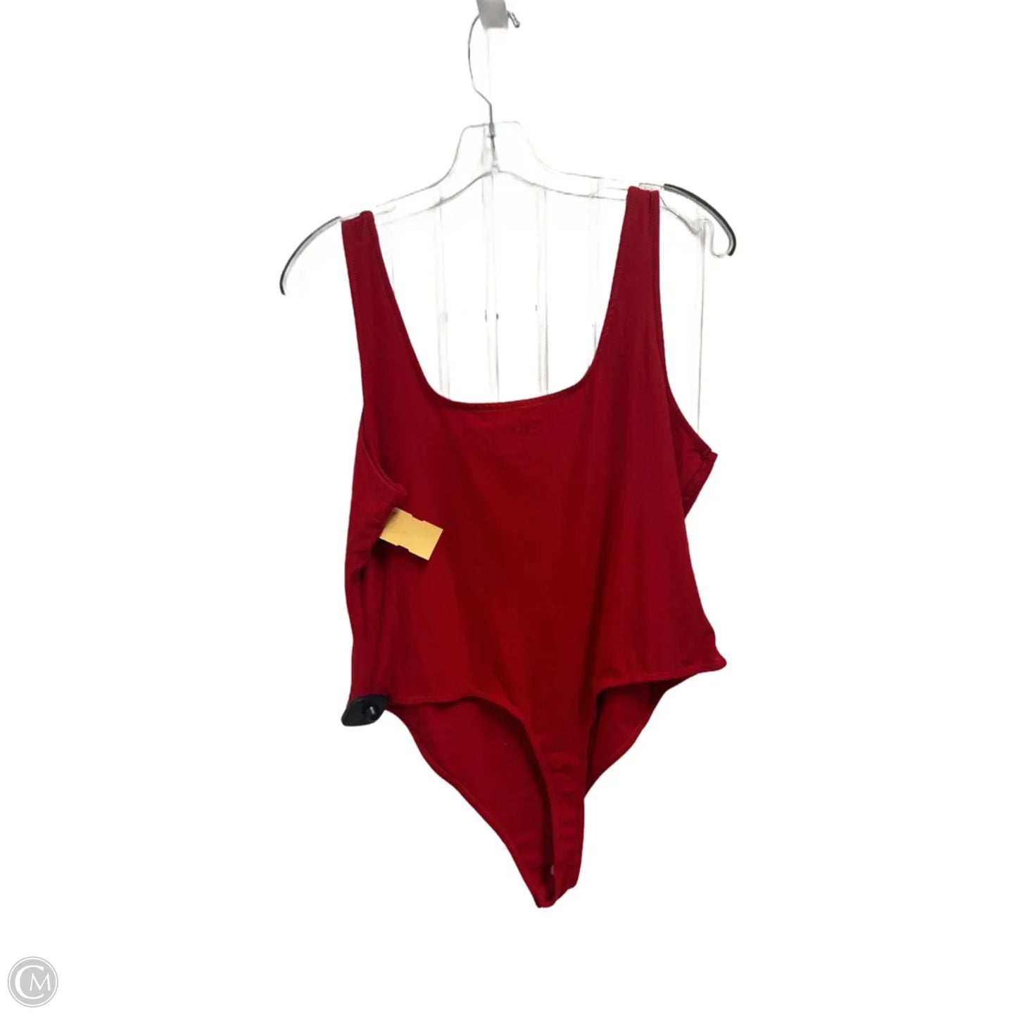 Bodysuit By No Boundaries In Red, Size: 1x