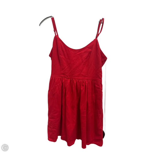 Dress Casual Short By Francesca's In Red, Size: M