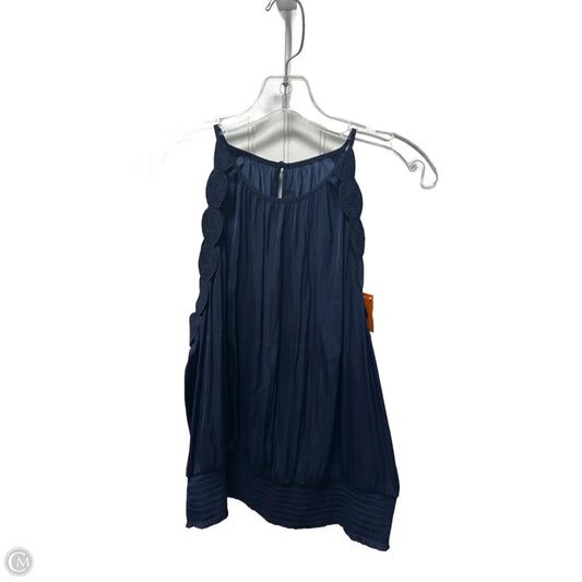 Top Sleeveless By White House Black Market In Navy, Size: L
