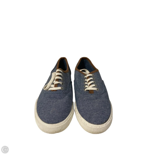 Shoes Sneakers By Laura Scott In Blue Denim, Size: 6.5