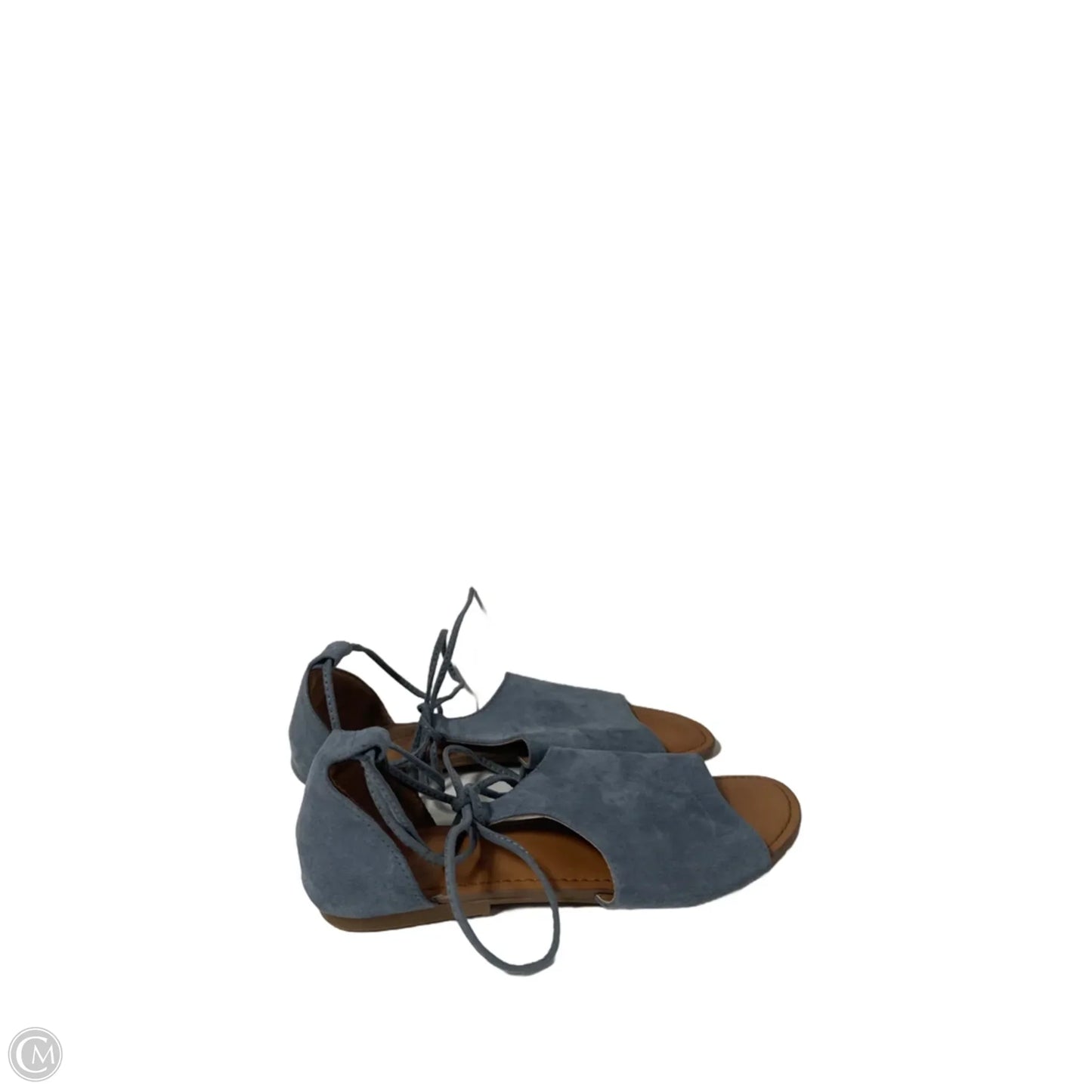 Sandals Flats By Universal Thread In Blue, Size: 6.5