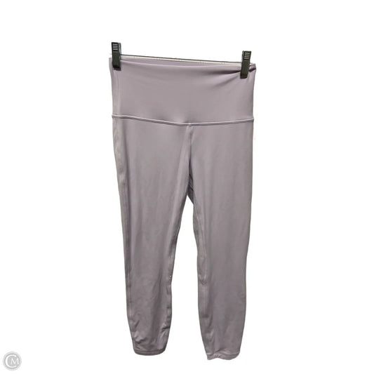 Athletic Leggings Capris By Lululemon In Purple, Size: S