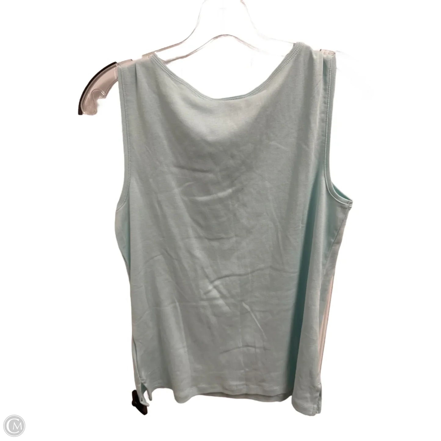 Top Sleeveless Basic By Style And Company In Blue, Size: M