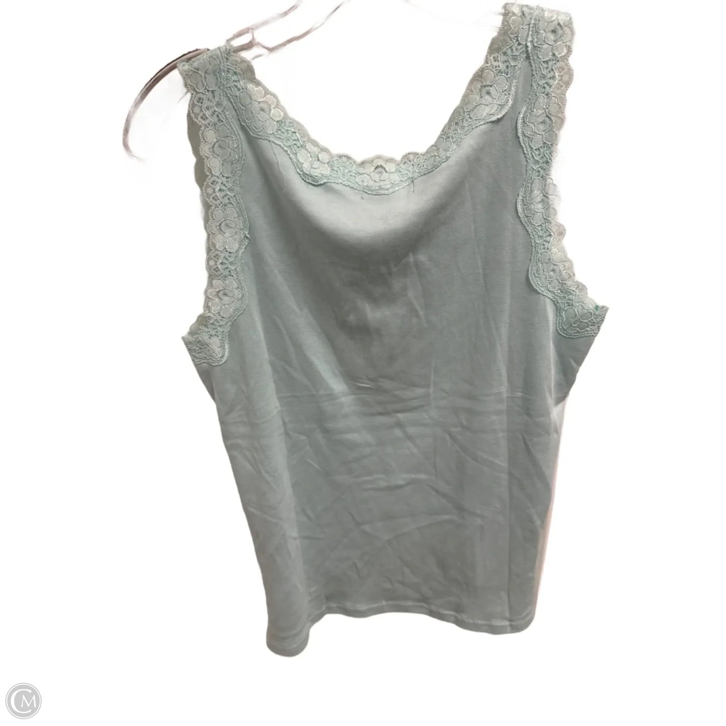 Top Sleeveless Basic By Style And Company In Blue, Size: M