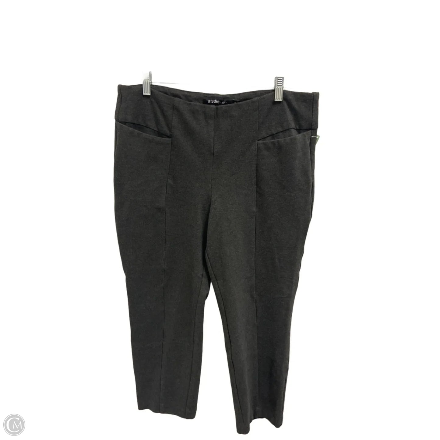 Pants Cropped By Torrid In Grey, Size: 18