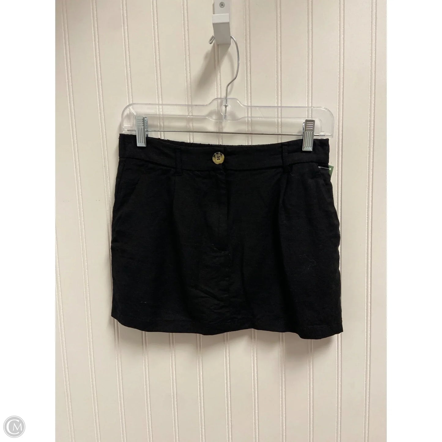 Skirt Mini & Short By Francesca's In Black, Size: 0