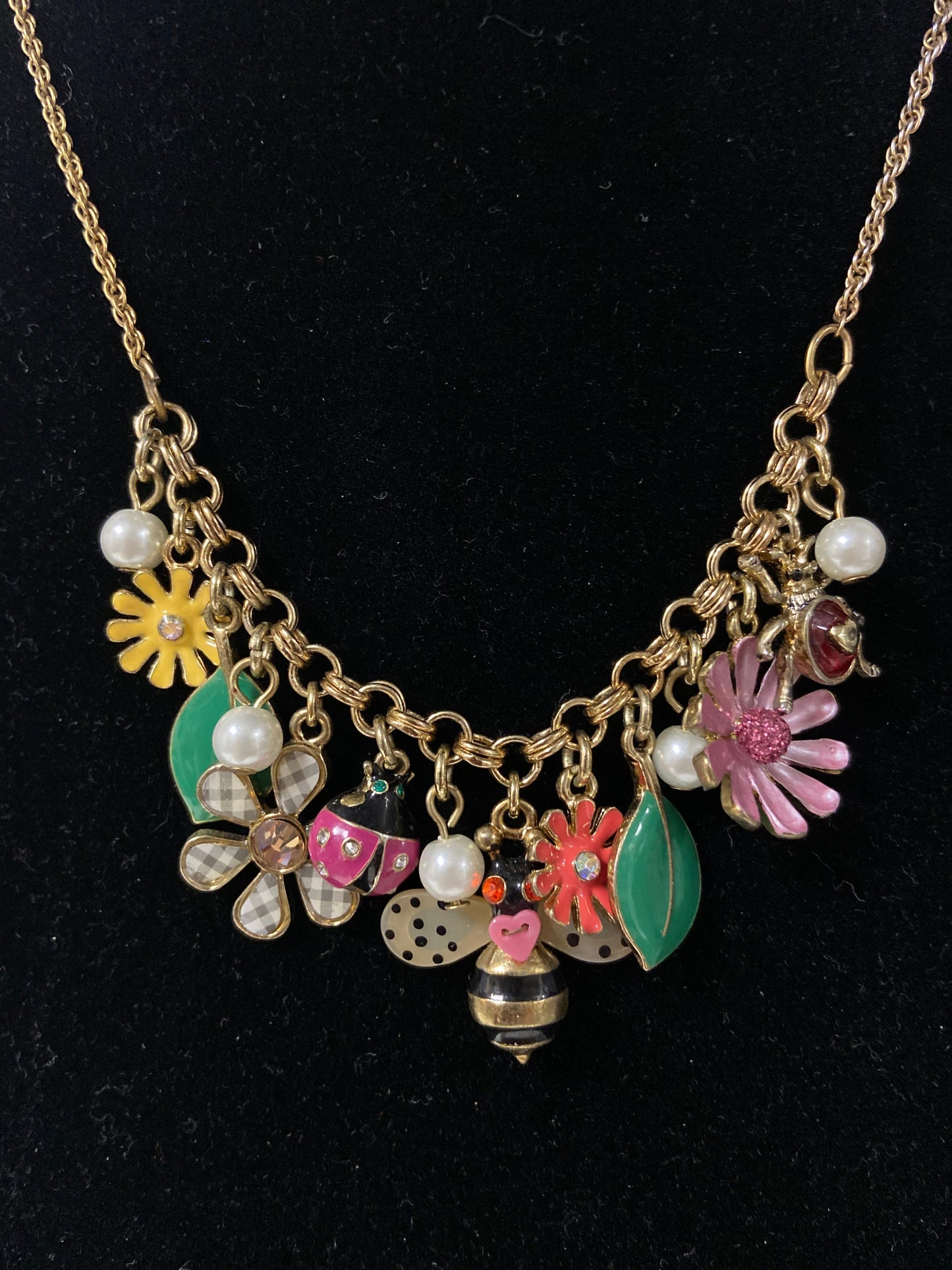 Necklace Charm By Betsey Johnson