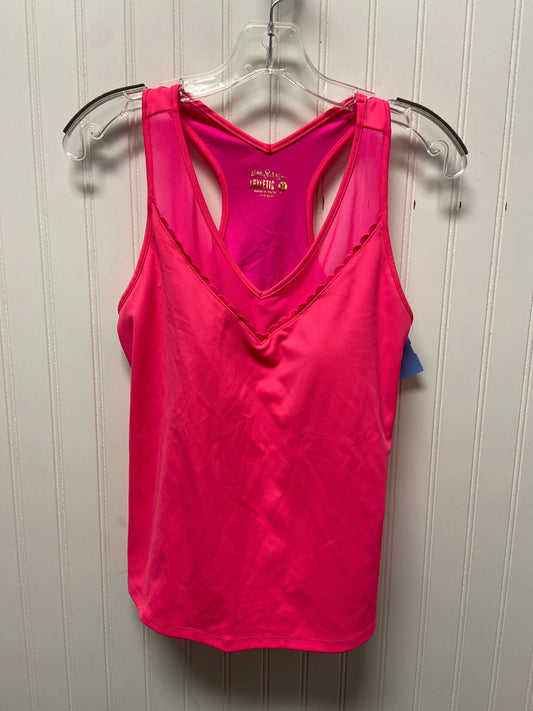 Top Sleeveless Designer By Lilly Pulitzer In Pink, Size: M