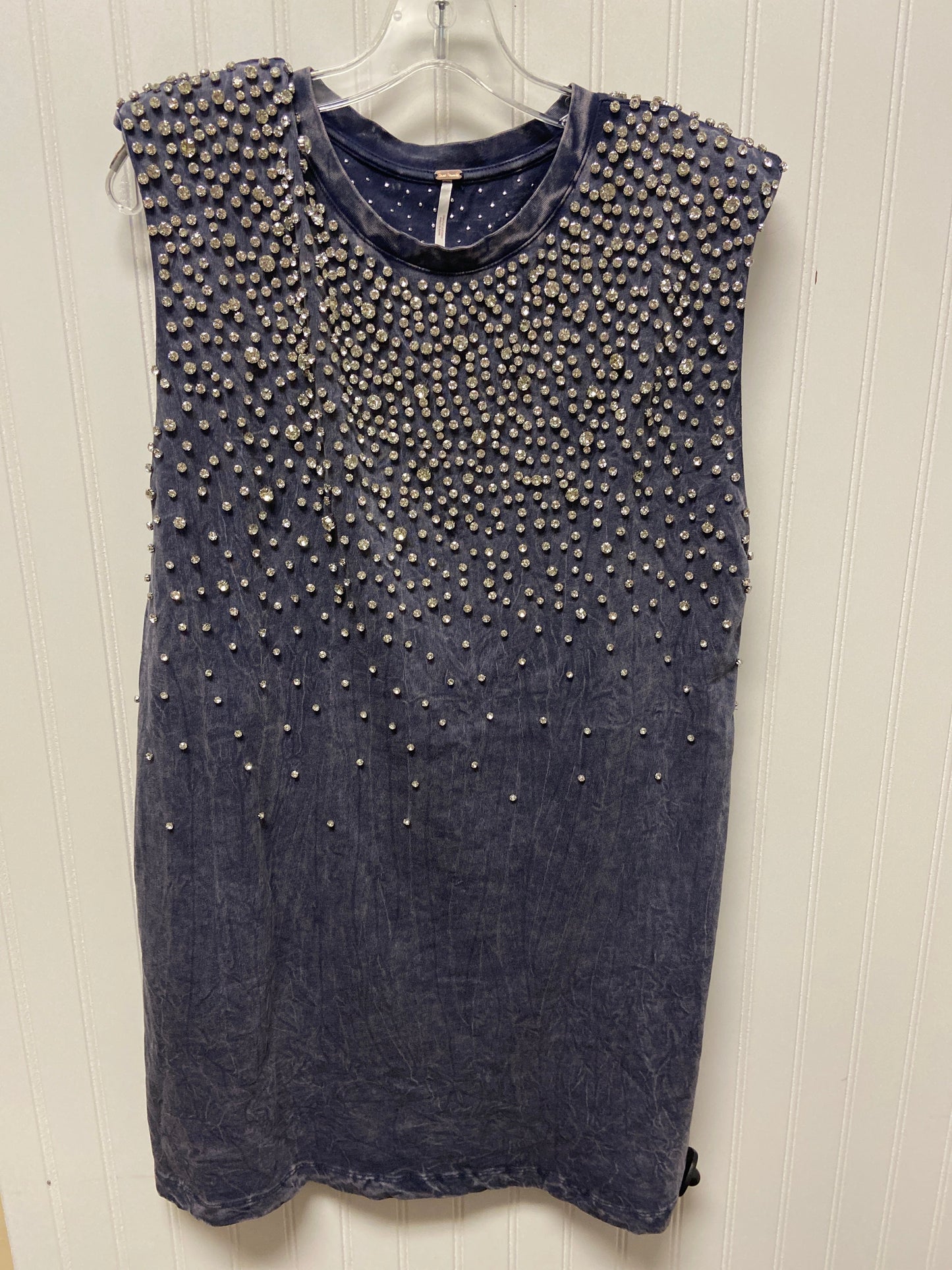 Dress Casual Short By Free People In Blue, Size: L