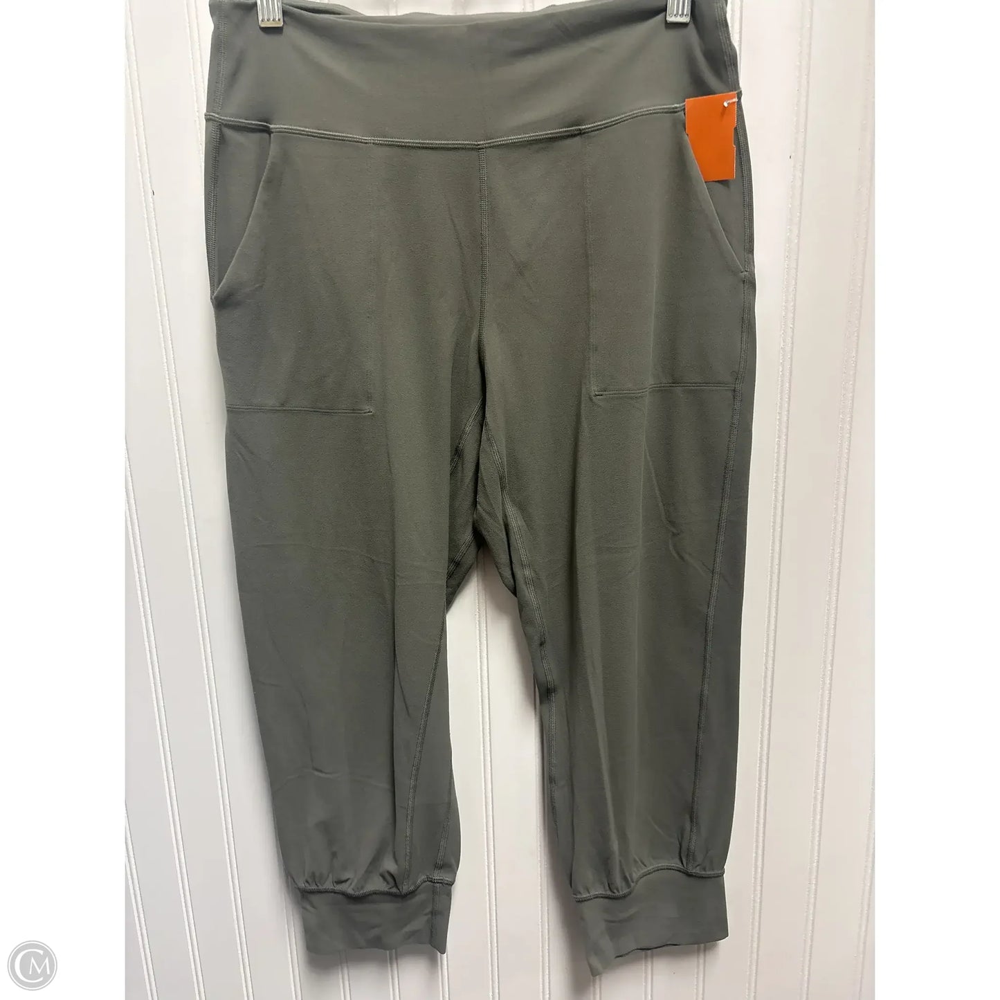 Athletic Pants By Lululemon In Green, Size: M