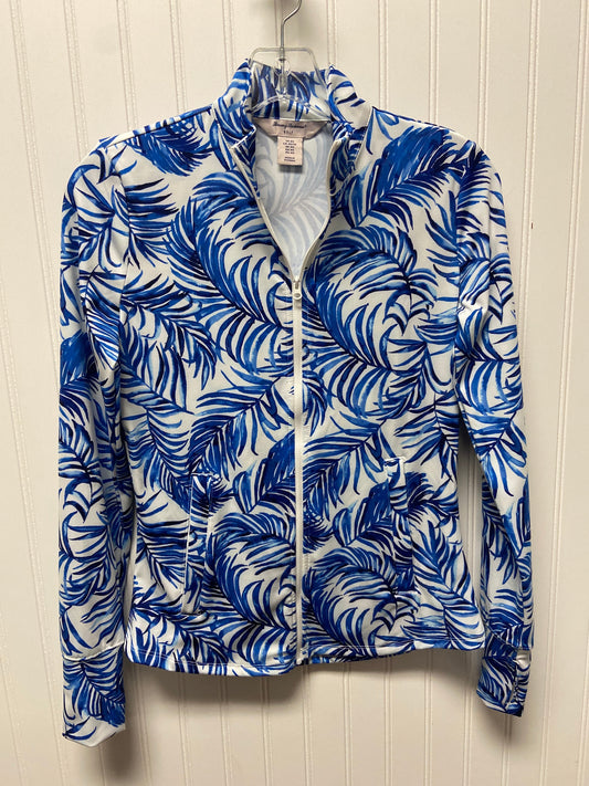 Athletic Jacket By Tommy Bahama In Blue & White, Size: Xs