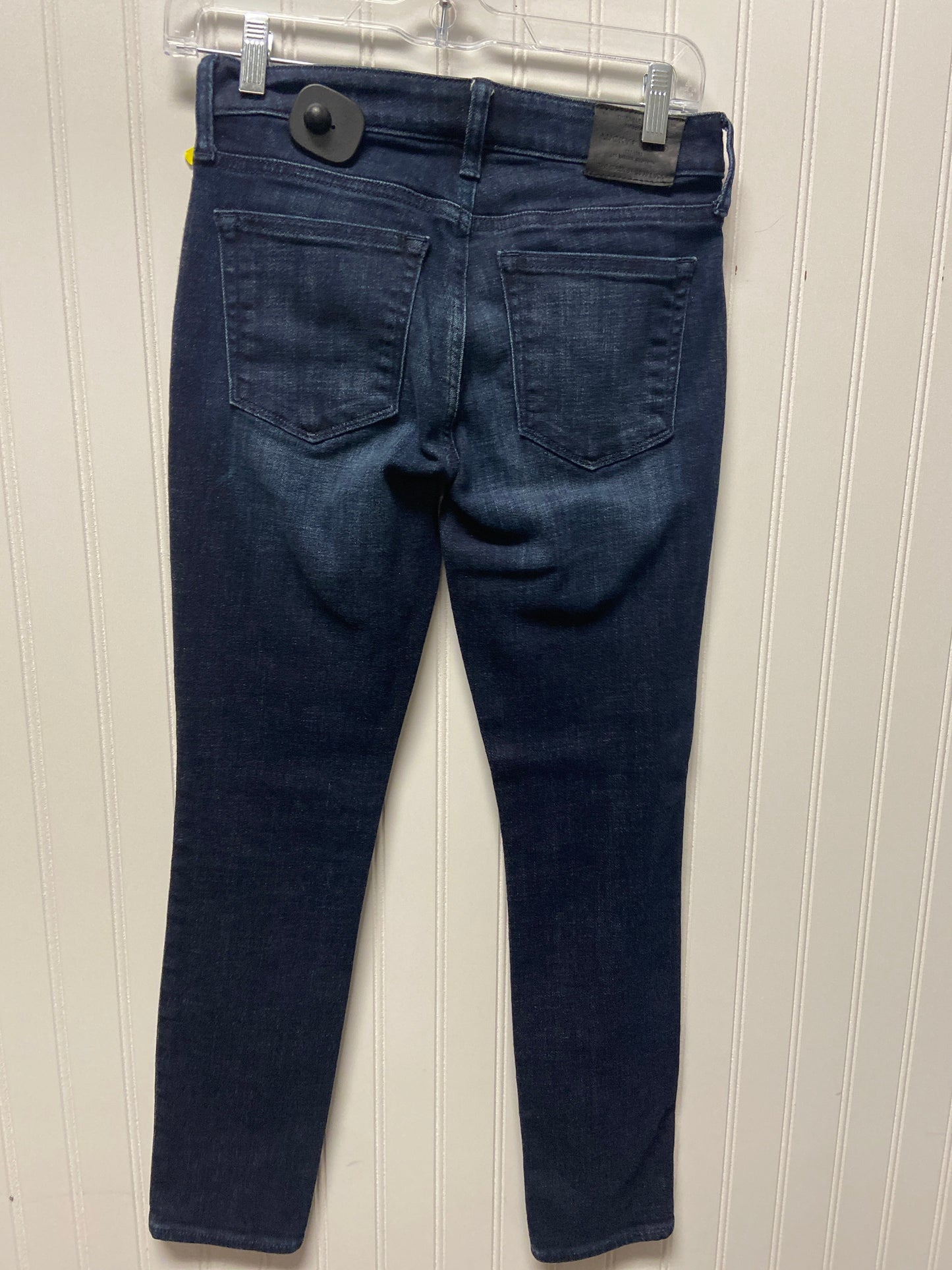 Jeans Straight By Lucky Brand In Blue Denim, Size: 0