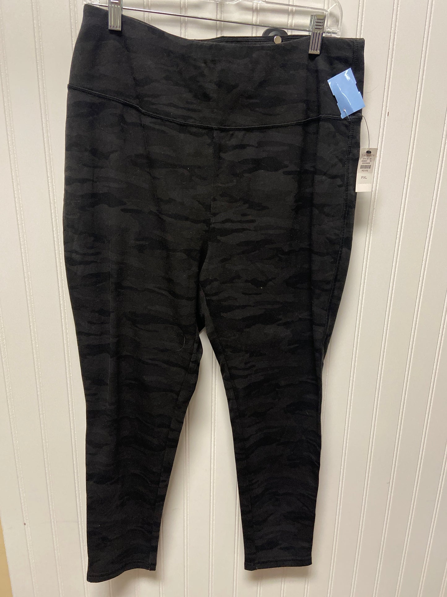 Athletic Leggings By Talbots In Camouflage Print, Size: Xlp