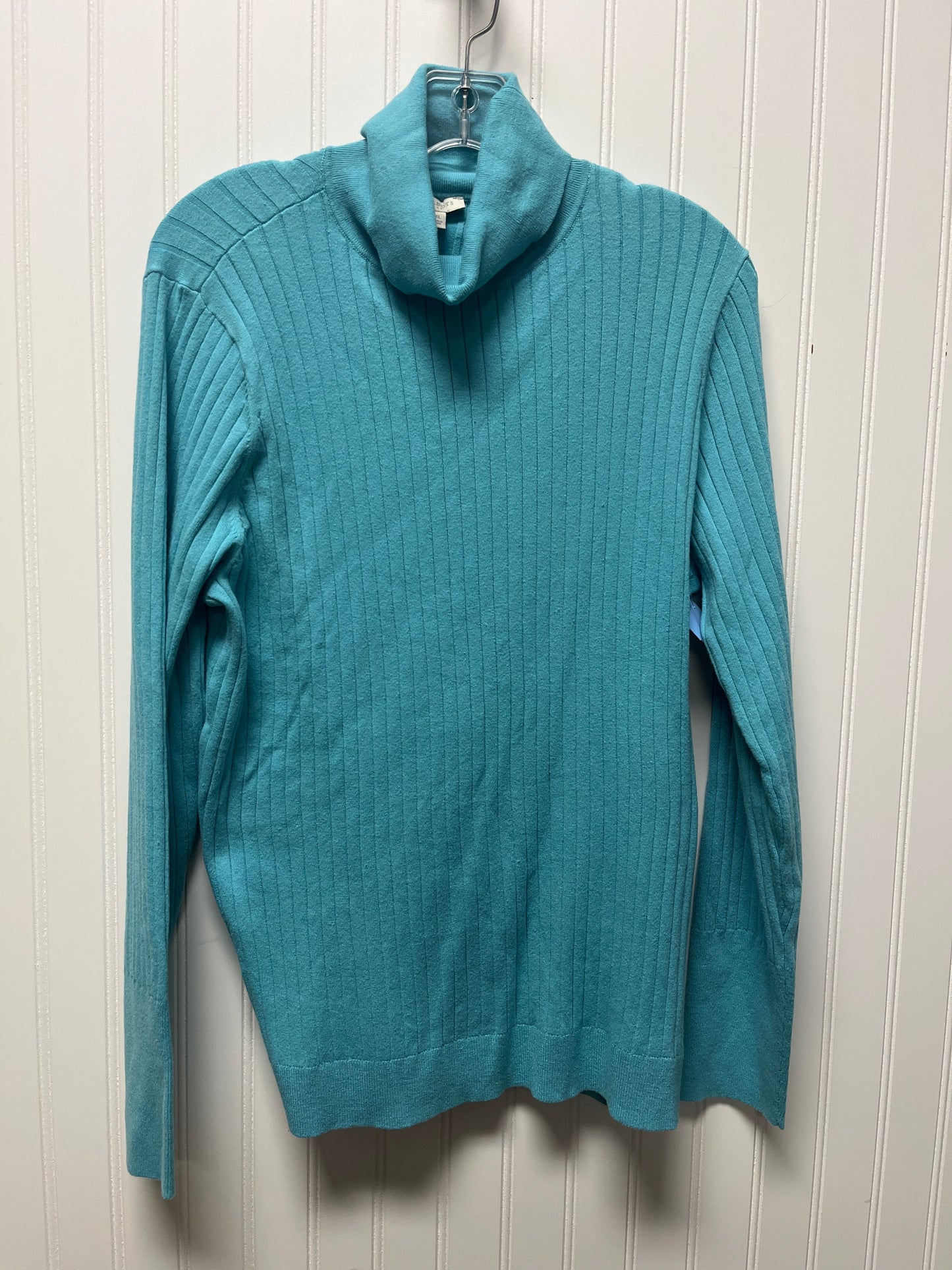 Sweater By Talbots In Blue, Size: Xl