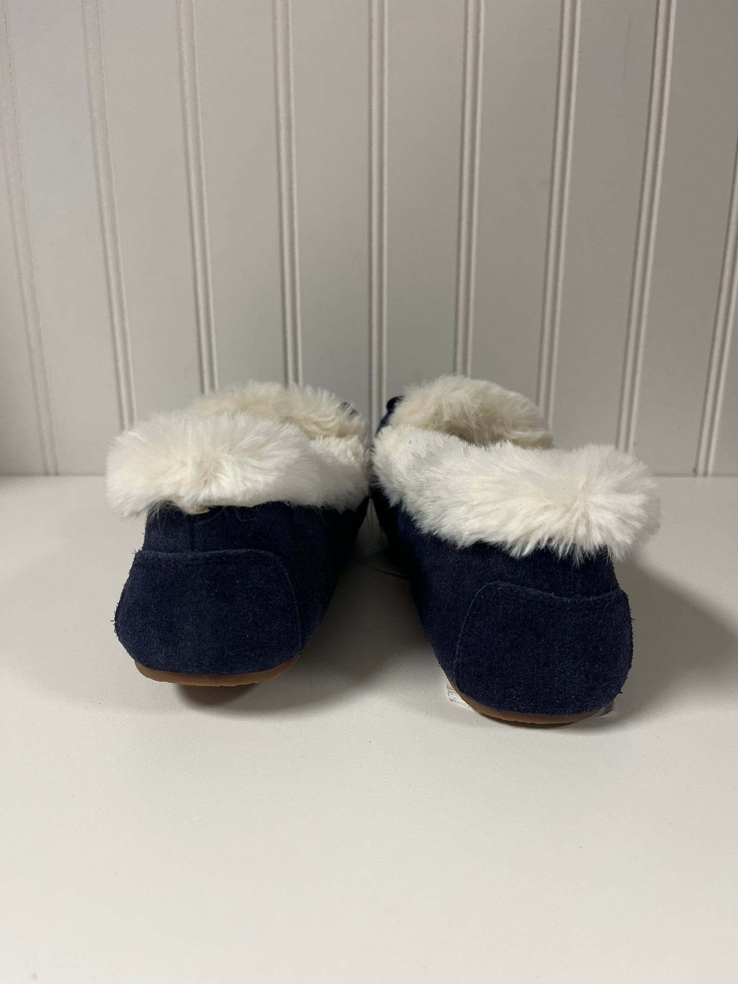 Slippers By Talbots In Navy