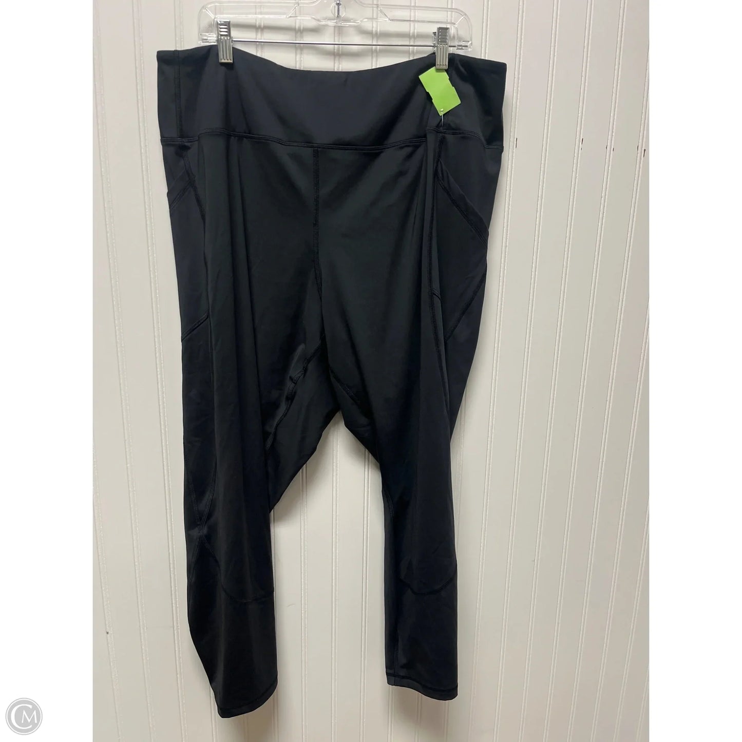 Athletic Leggings By Amazon Essentials In Black, Size: 4x